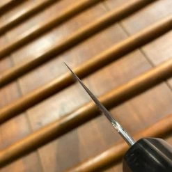 Sakai Kikumori Yugiri 225mm Kiritsuke Gyuto Stainless Clad Aogami 1 Ebony With Saya -Knife shop 397856BA 1D4E 42A2 BF75 493AA4128850