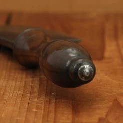 Vintage Antique 6" Cleaver Carbon 'Cast Steel No 1' Turned Handle Brass Ferrule - English? 12 Vintage Antique 6" Cleaver Carbon 'Cast Steel No 1' Turned Handle Brass Ferrule - English? -Knife shop 4 12 161