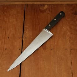 Vintage J A Henckels 10" Chef Knife Carbon Steel Solingen 1950's Era -Knife shop 4 12 163