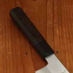 Hatsukokuro Nakagawa 170mm Santoku Ginsanko Ebony Handle -Knife shop 4 12 180
