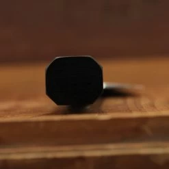 Hatsukokuro Nakagawa 170mm Santoku Ginsanko Ebony Handle -Knife shop 4 12 182