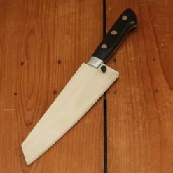 Ashi Hamono Ginga 150mm Honesuki Kaku Shirogami 2 Western Handle With Saya - LEFTY -Knife shop 4 16 255