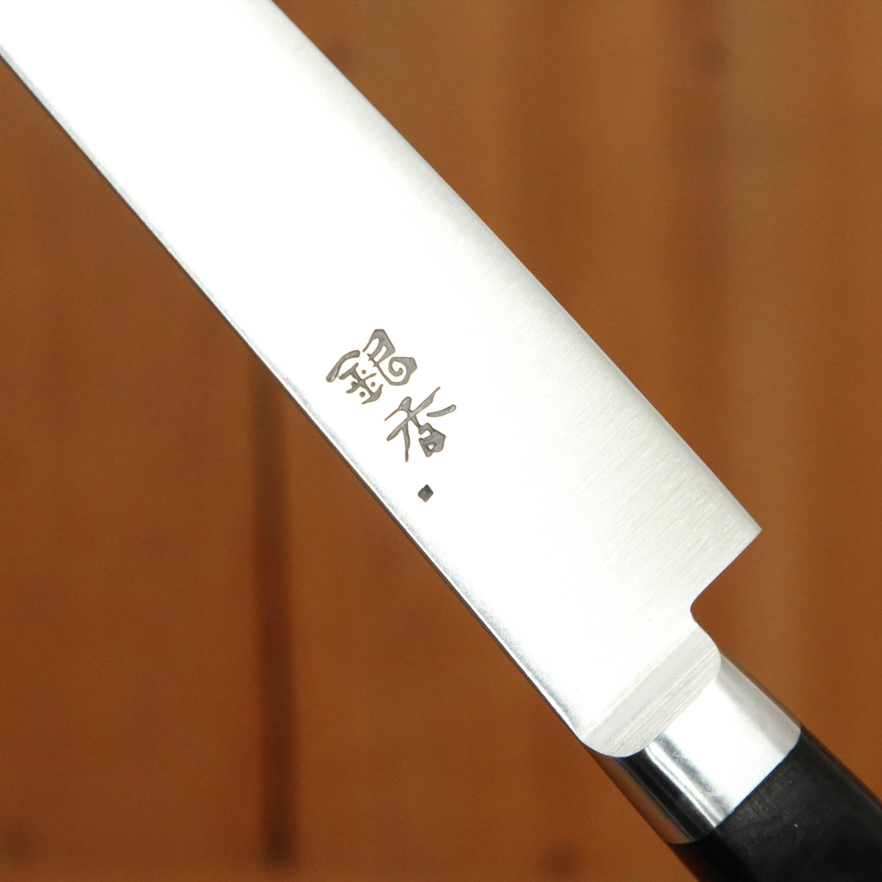 Ashi Hamono Ginga 180mm Petty Swedish Stainless Western Handle With Saya 9 Ashi Hamono Ginga 180mm Petty Swedish Stainless Western Handle With Saya - Image 7