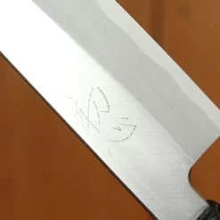 Hatsukokoro Shirasagi 180mm Kiritsuke Gyuto Single Bevel Shirogami 2 Angled Wenge 14 Hatsukokoro Shirasagi 180mm Kiritsuke Gyuto Single Bevel Shirogami 2 Angled Wenge -Knife shop 4 17 291