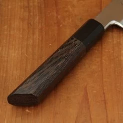 Hatsukokoro Shirasagi 210mm Gyuto Single Bevel Shirogami 2 Angled Wenge -Knife shop 4 17 297