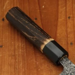Yoshikane Hamono 165mm Santoku SLD Damascus Kurouchi Burnt Chestnut Handle 13 Yoshikane Hamono 165mm Santoku SLD Damascus Kurouchi Burnt Chestnut Handle -Knife shop 4 17 312