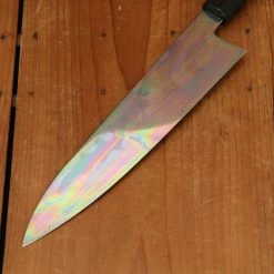 Hashimoto Shoichi 240mm Gyuto Mizu Honyaki Shirogami 1 Ebony Black Horn 12 Hashimoto Shoichi 240mm Gyuto Mizu Honyaki Shirogami 1 Ebony Black Horn -Knife shop 4 17 341