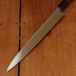 Hatsukokoro Shirasagi 300mm Yanagi Aogami 2 Kurouchi Tsuchime Wenge -Knife shop 4 17 348
