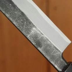 Hatsukokoro Shirasagi 300mm Yanagi Aogami 2 Kurouchi Tsuchime Wenge -Knife shop 4 17 351