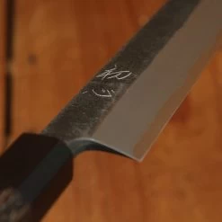 Hatsukokoro Shirasagi 300mm Yanagi Aogami 2 Kurouchi Tsuchime Wenge -Knife shop 4 17 352