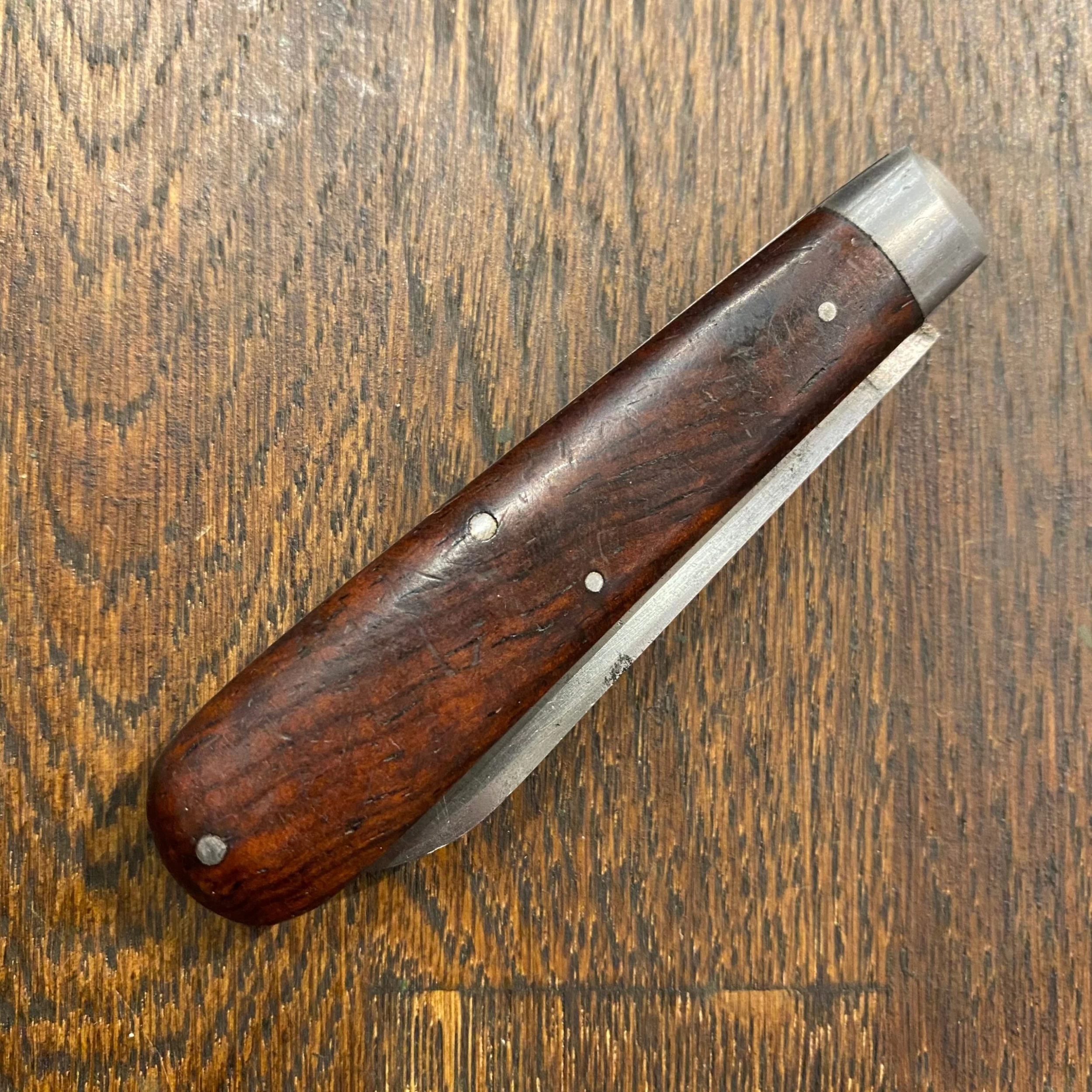 Vintage Ulster Knife Co. 3” Barehead Jack Carbon Blades Rosewood Scales 1876-1941 8 Vintage Ulster Knife Co. 3” Barehead Jack Carbon Blades Rosewood Scales 1876-1941 - Image 6