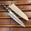 Ashi Hamono Ginga 180mm Gyuto Swedish Stainless Western Handle With Saya