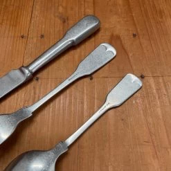 Old English Fiddle Table Set Stainless Yorkshire Rose Tumbled Finish -Knife shop 460155E1 1A1F 4CC7 91DA 8C23900FB0C7 2352db55 e437 4eb9 9804 ed93b0fe1de8