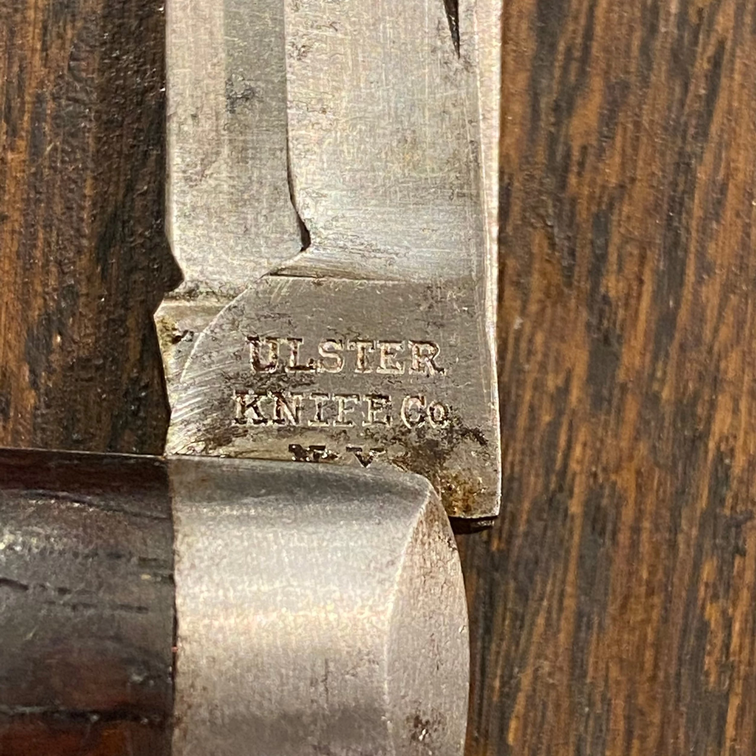 Vintage Ulster Knife Co. 3” Barehead Jack Carbon Blades Rosewood Scales 1876-1941 5 Vintage Ulster Knife Co. 3” Barehead Jack Carbon Blades Rosewood Scales 1876-1941 - Image 3