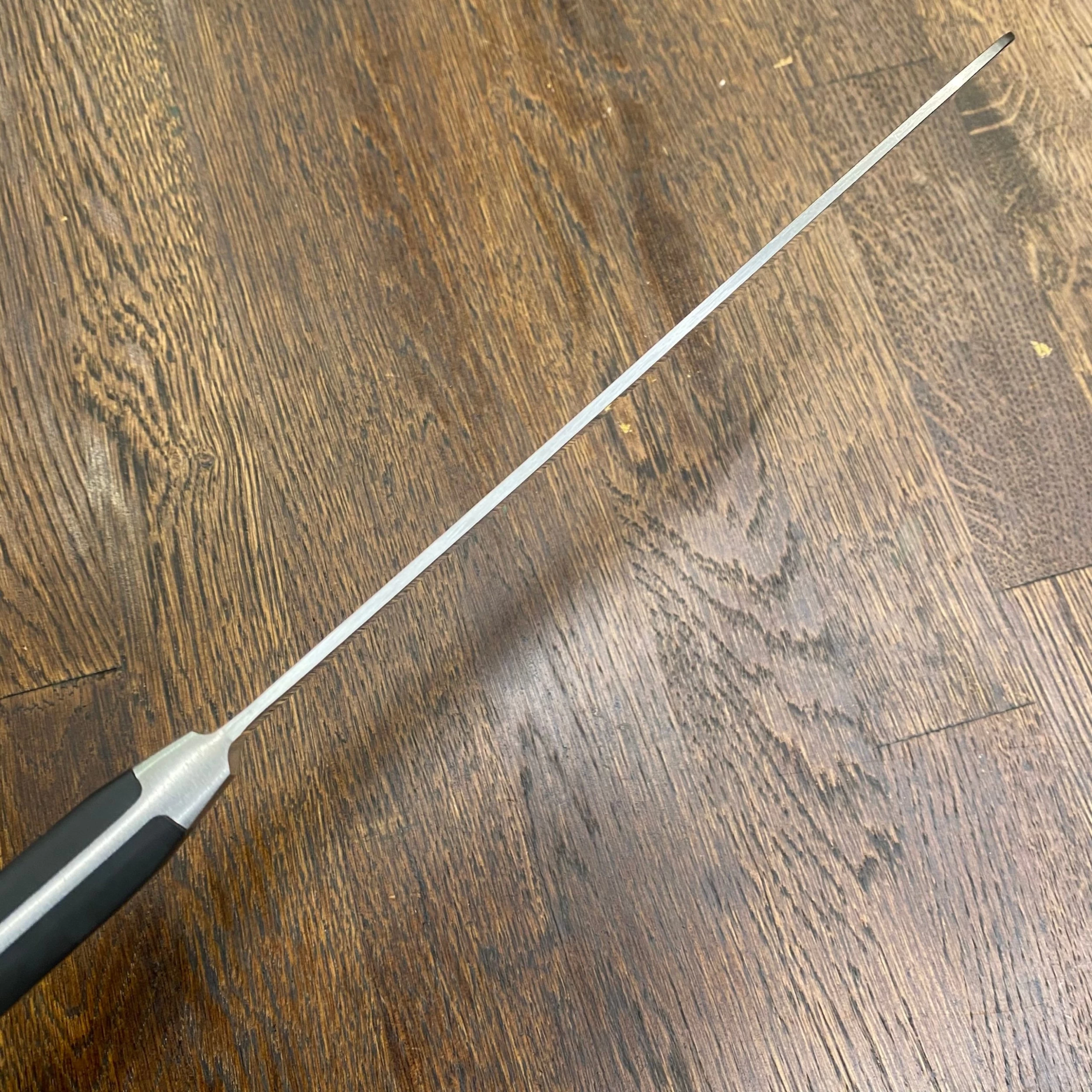 Friedr Herder 8” Bread Knife Forged Stainless POM 5 Friedr Herder 8” Bread Knife Forged Stainless POM - Image 3