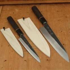 Sakai Kikumori Nakagawa Aogami 1 Kurouchi 2 Knife Set