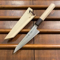 Konosuke Sakai HD2 150mm Kaku Ho Handle Ebony Ferrule With Saya