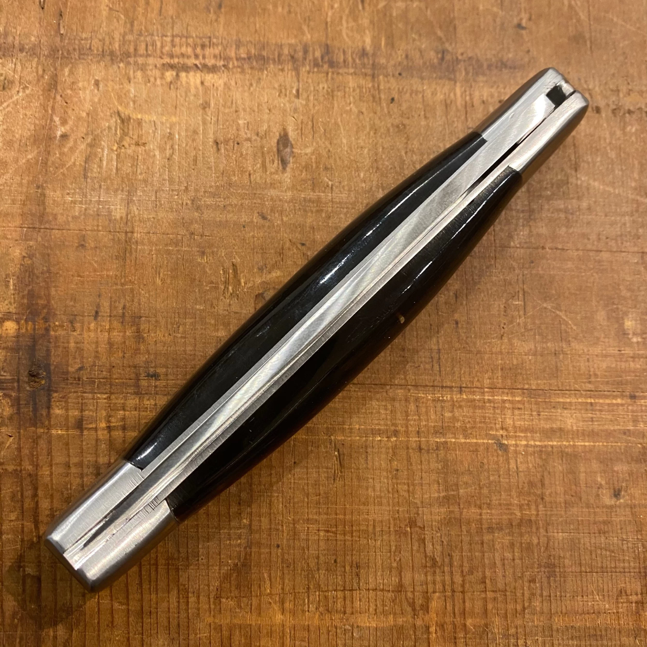 Fontenille Pataud Laguiole Essential 12cm Pocket Knife Buffalo Horn 6 Fontenille Pataud Laguiole Essential 12cm Pocket Knife Buffalo Horn - Image 4