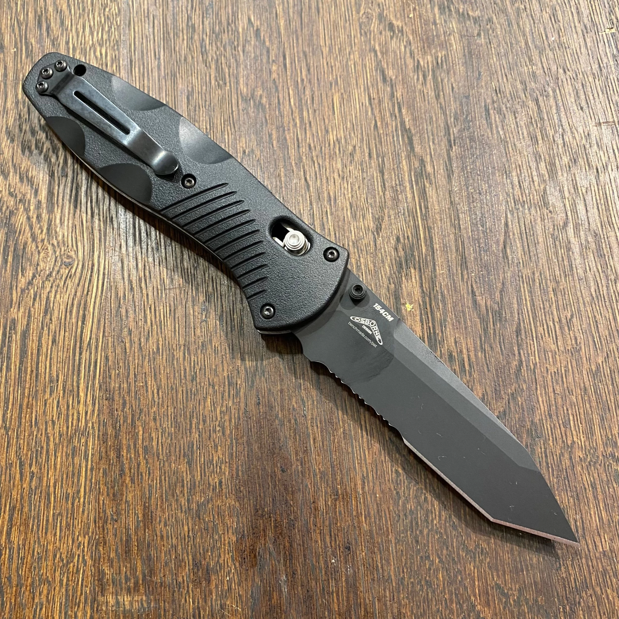 Benchmade 583SBK Barrage Assist - Serrated 4 Benchmade 583SBK Barrage Assist - Serrated - Image 2