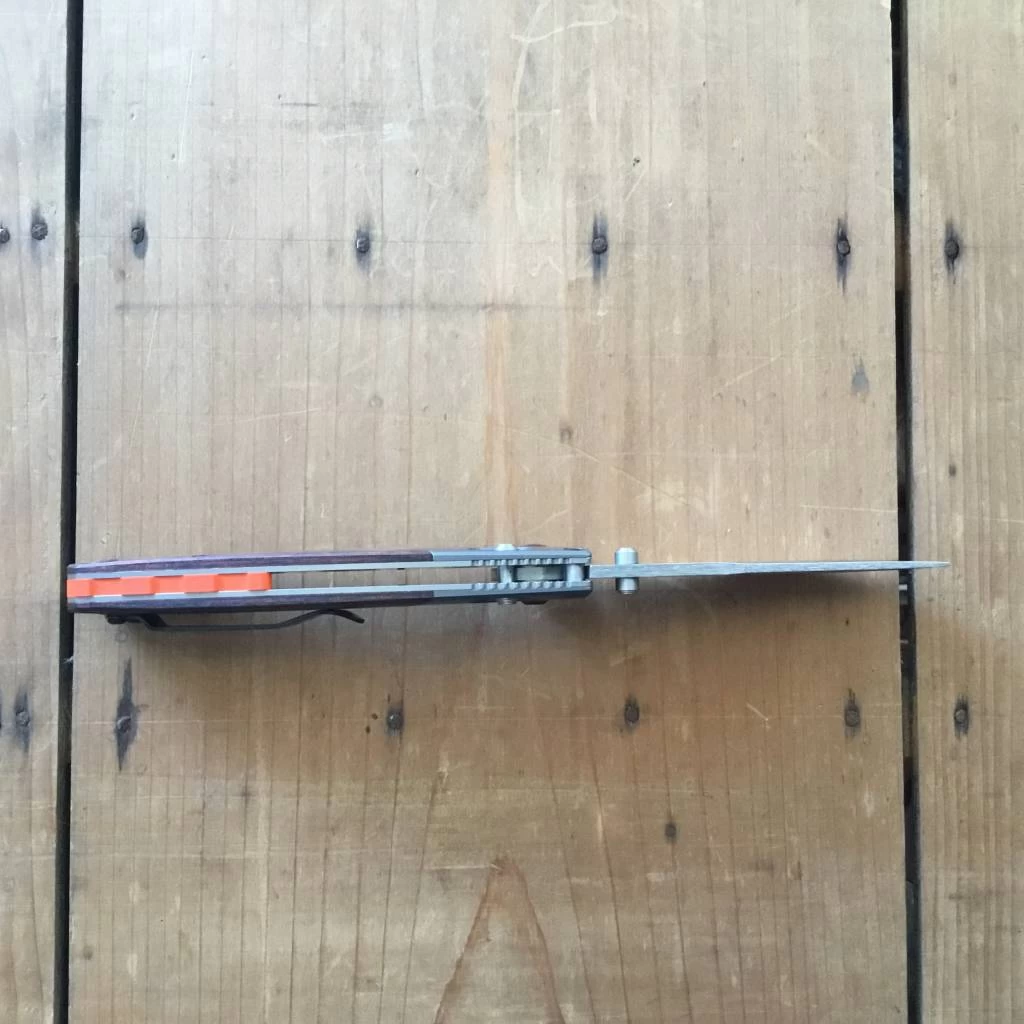 Benchmade 15085-2 Mini Crooked River Wood 6 Benchmade 15085-2 Mini Crooked River Wood - Image 4