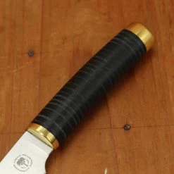 Florentine Four 100mm Paring Knife Carbon Black & Black -Knife shop 6 7 882