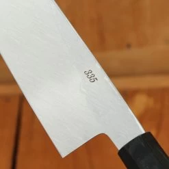 Tanabe Tatara 165mm Santoku Single Bevel Suminagashi Tamahagane Yamazuka -Knife shop 6 9 946
