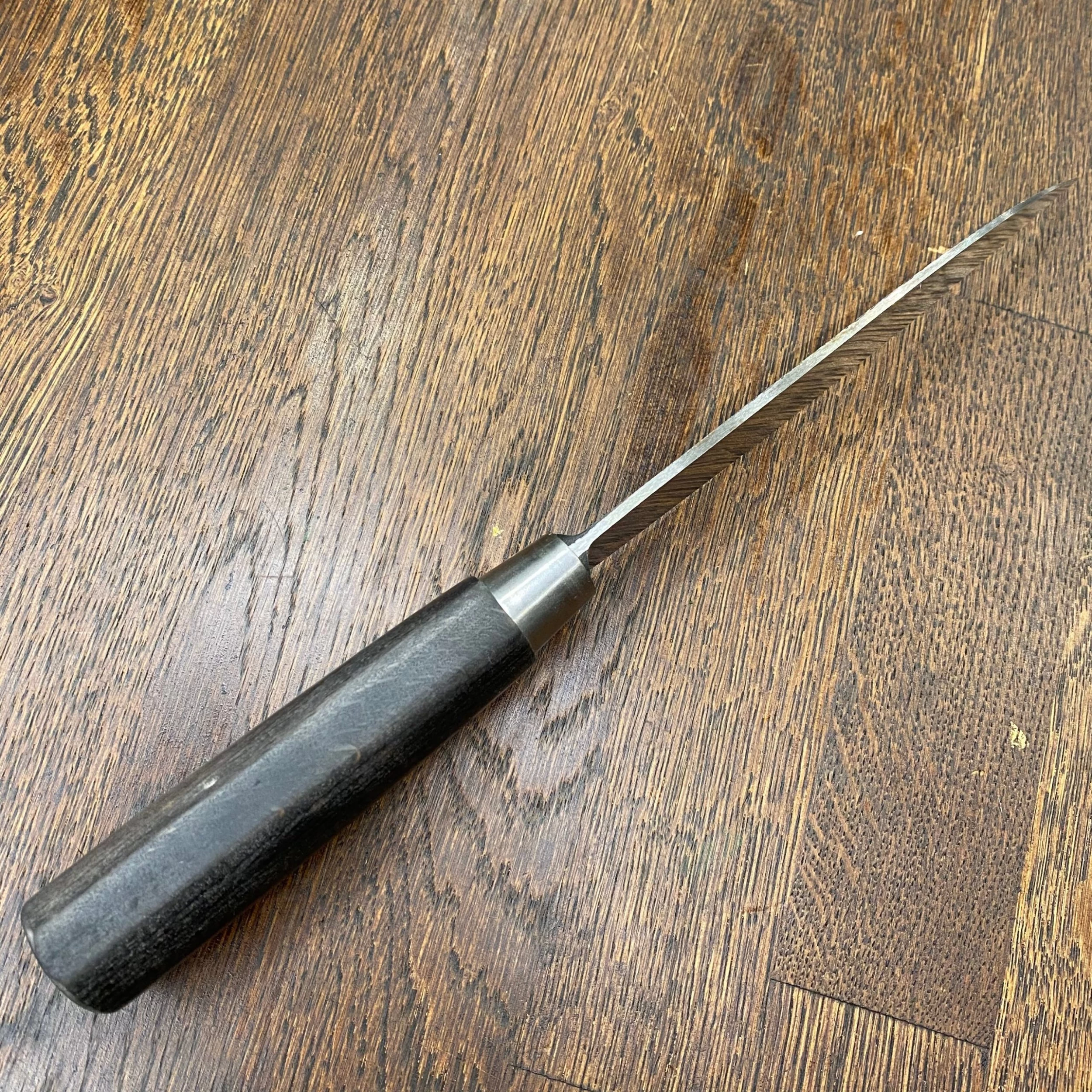 Friedr Herder 5.5” Old Farmer’s Knife Carbon Steel Black Beech 6 Friedr Herder 5.5” Old Farmer’s Knife Carbon Steel Black Beech - Image 4