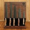 Steelport Full Family Knife Set 52100 Carbon Steel Stabilized Maple -Knife shop 7 14 1186