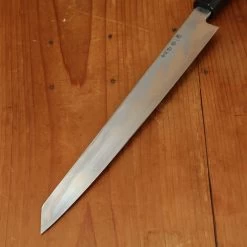 Hatsukokuro Nakagawa 270mm Kiritsuke Yanagi Aogami 1 Damascus Black Buffalo Horn -Knife shop 7 7 1080