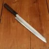 Hatsukokuro Nakagawa 300mm Kiritsuke Yanagi Ginsanko Ebony Black Buffalo Horn Handle -Knife shop 7 7 1106