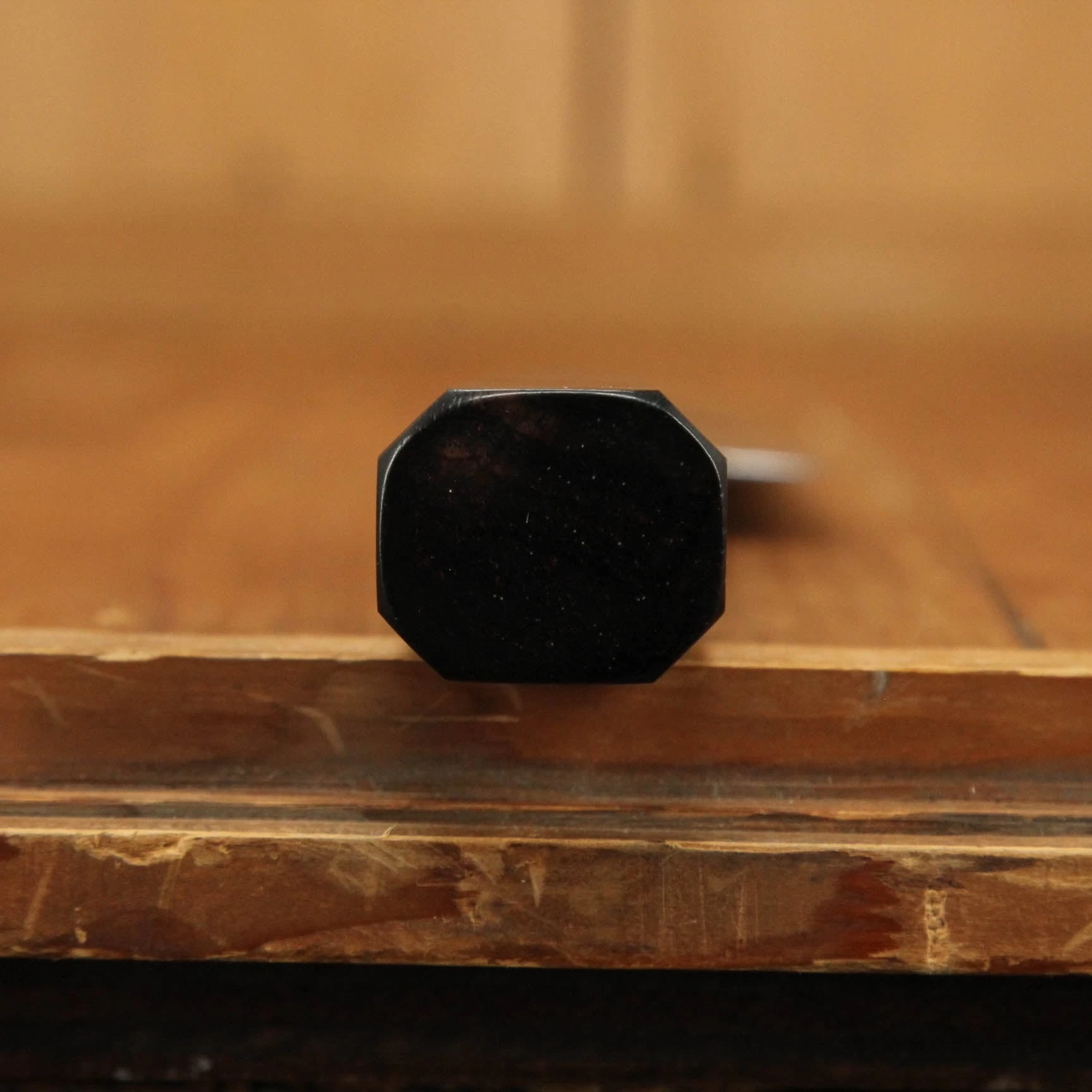 Hatsukokuro Nakagawa 270mm Sujihiki Ginsanko Ebony Black Buffalo Horn Handle 9 Hatsukokuro Nakagawa 270mm Sujihiki Ginsanko Ebony Black Buffalo Horn Handle - Image 7