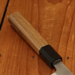Yoshikane Hamono 240mm Sujihiki SKD Nashiji Teak Handle -Knife shop 7 9 1138