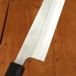 Yoshikane Hamono 240mm Sujihiki SKD Nashiji Teak Handle -Knife shop 7 9 1141