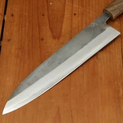 Hatsukokoro Kurosagi 240mm Gyuto AS Kurouchi Carbon 3 Layers Bubinga Handle -Knife shop 7 9 1149