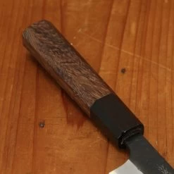 Nigara Hamono 150mm Honesuki Kaku SG2 Kurouchi Tsuchime Wenge Handle -Knife shop 7 9 1156
