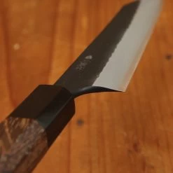 Nigara Hamono 150mm Honesuki Kaku SG2 Kurouchi Tsuchime Wenge Handle -Knife shop 7 9 1160