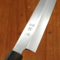 Hatsukokoro Nakagawa 150mm Petty Ginsanko Ebony Handle -Knife shop 7 9 1167