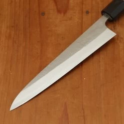 Yoshikane Hamono 150mm Petty Shirogami 2 Nashiji Teak Handle -Knife shop 7 9 1176