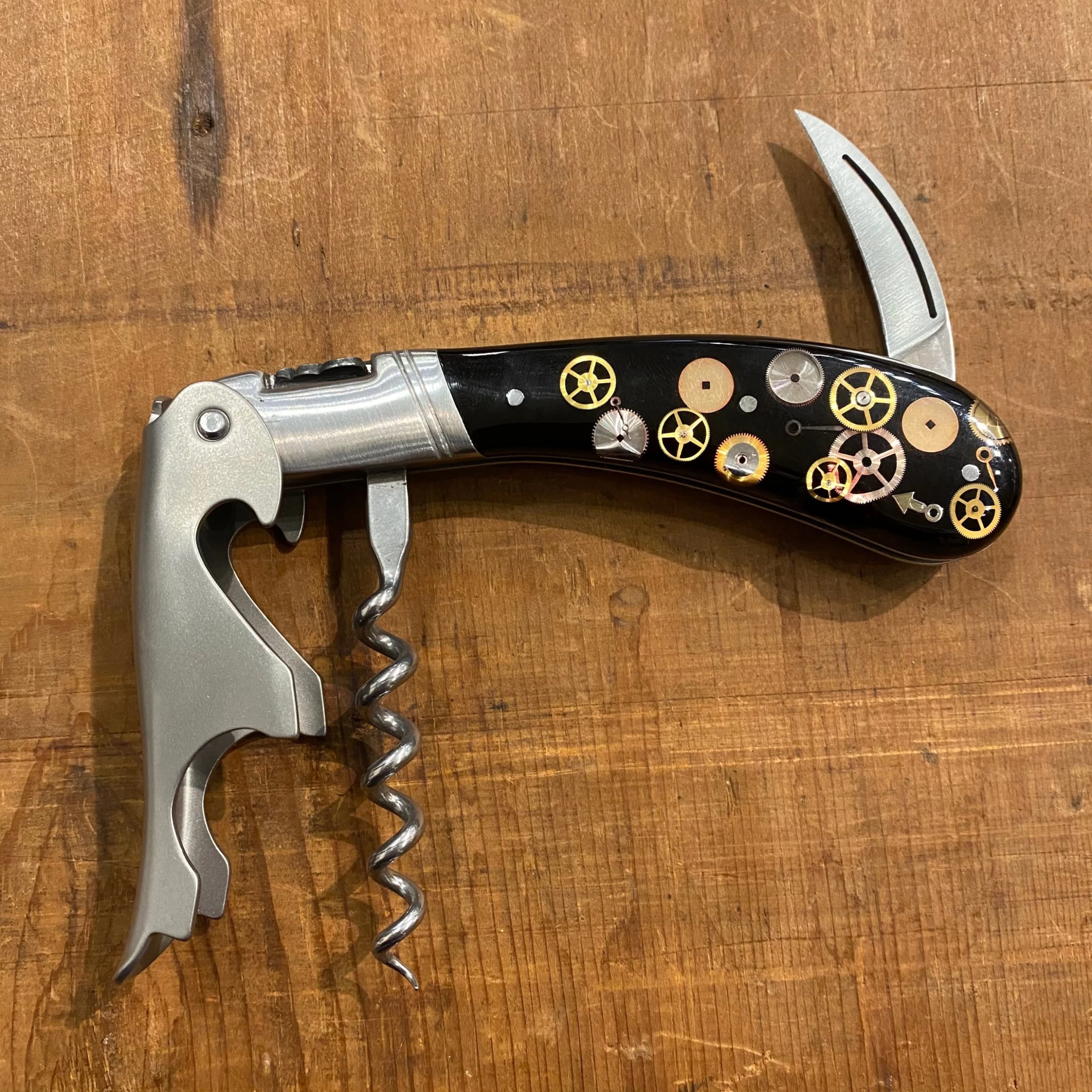 Fontenille Pataud Laguiole Magnum Sommelier Pocket Knife Watch Mechanism 4 Fontenille Pataud Laguiole Magnum Sommelier Pocket Knife Watch Mechanism - Image 2