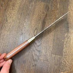 Friedr Herder 7” Old Pattern Bullnose Stainless Steel Brass Bolster -Knife shop 72D67CE6 6B6D 4662 9DE9 384446AB3F55
