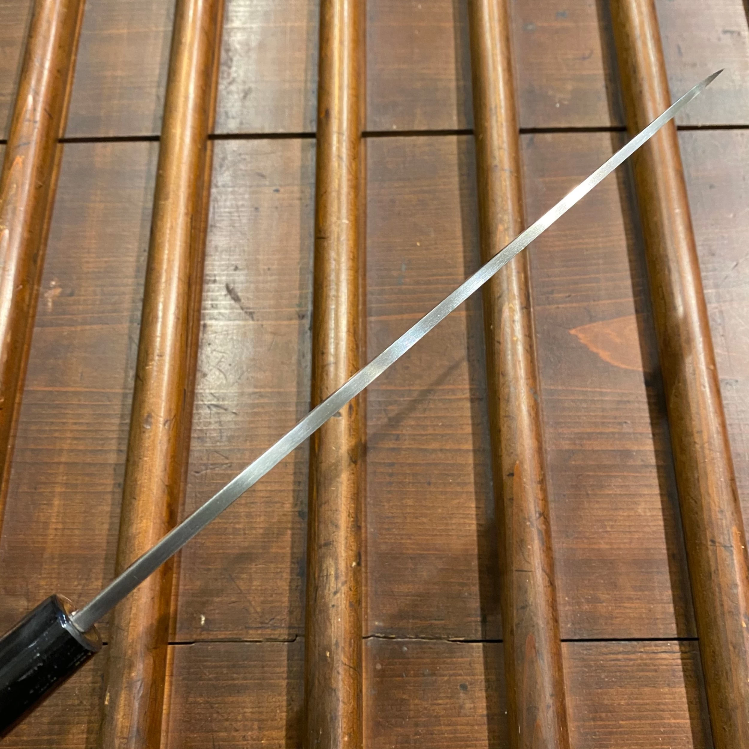 Hitohira Kikuchiyo Manzo 240mm Yanagi LEFTY Shirogami 3 Ho Wood 5 Hitohira Kikuchiyo Manzo 240mm Yanagi LEFTY Shirogami 3 Ho Wood - Image 3