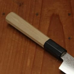 Sakai Kikumori Kikuzuki Uzu 150mm Petty Aogami 1 With Saya -Knife shop 8 14 1379