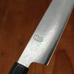 Sakai Kikumori Kikuzuki Uzu 150mm Petty Aogami 1 With Saya -Knife shop 8 14 1382