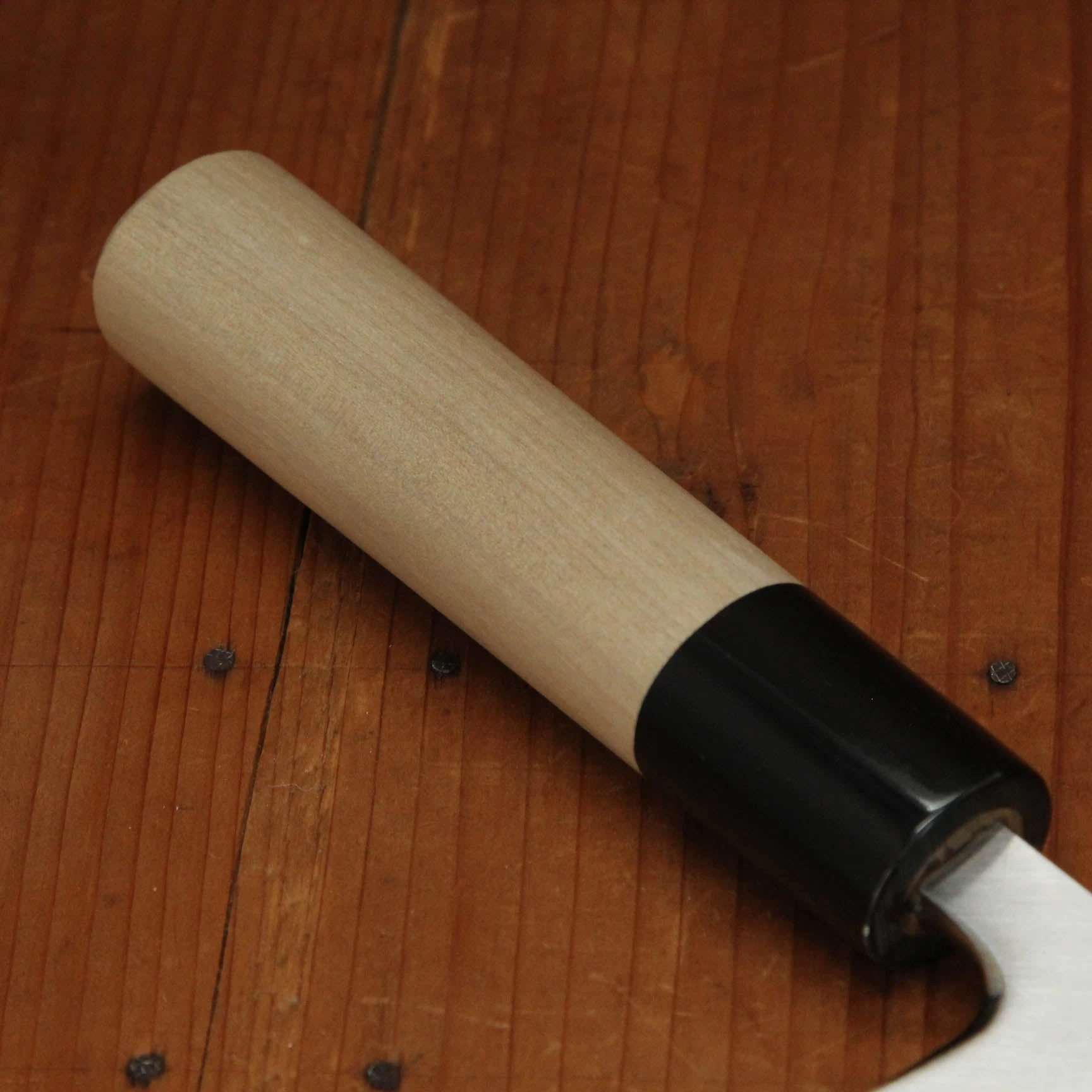 Sakai Kikumori Tomoshibi 165mm Deba Shirogami 2 4 Sakai Kikumori Tomoshibi 165mm Deba Shirogami 2 - Image 2