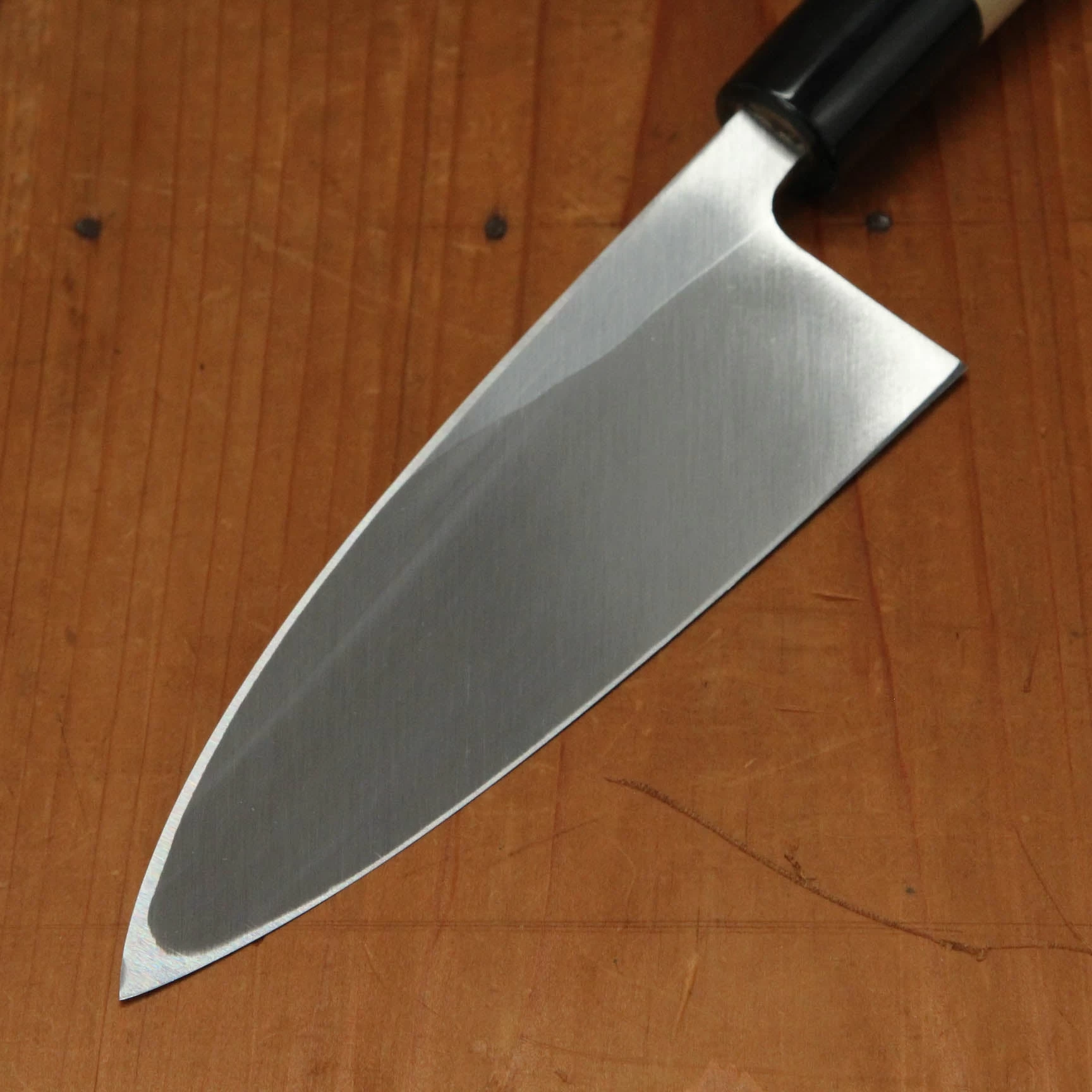 Sakai Kikumori Tomoshibi 150mm Deba Shirogami 2 6 Sakai Kikumori Tomoshibi 150mm Deba Shirogami 2 - Image 4