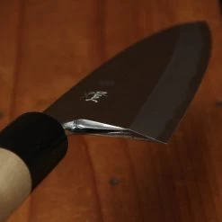 Sakai Kikumori Tomoshibi 150mm Deba Shirogami 2 15 Sakai Kikumori Tomoshibi 150mm Deba Shirogami 2 -Knife shop 8 14 1401