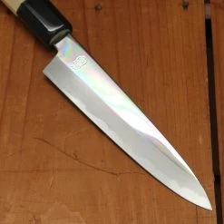 Sakai Kikumori Choyo 150mm Petty Shirogami 2 With Saya -Knife shop 8 14 1428