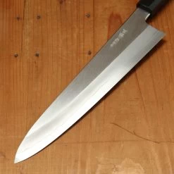 Hatsukokuro Nakagawa 240mm Gyuto Ginsanko Ebony Handle 14 Hatsukokuro Nakagawa 240mm Gyuto Ginsanko Ebony Handle -Knife shop 8 21 1476