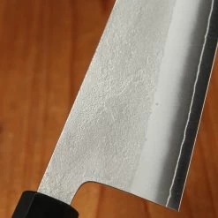 Yoshikane Hamono 165mm Bunka SKD Nashiji Teak Handle -Knife shop 8 21 1488