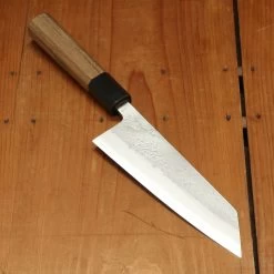 Yoshikane Hamono 165mm Bunka Shirogami 2 Nashiji Teak Handle